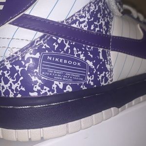 RARE Nikebook DunkSB